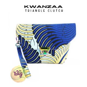Kwanzaa Triangle Clutch