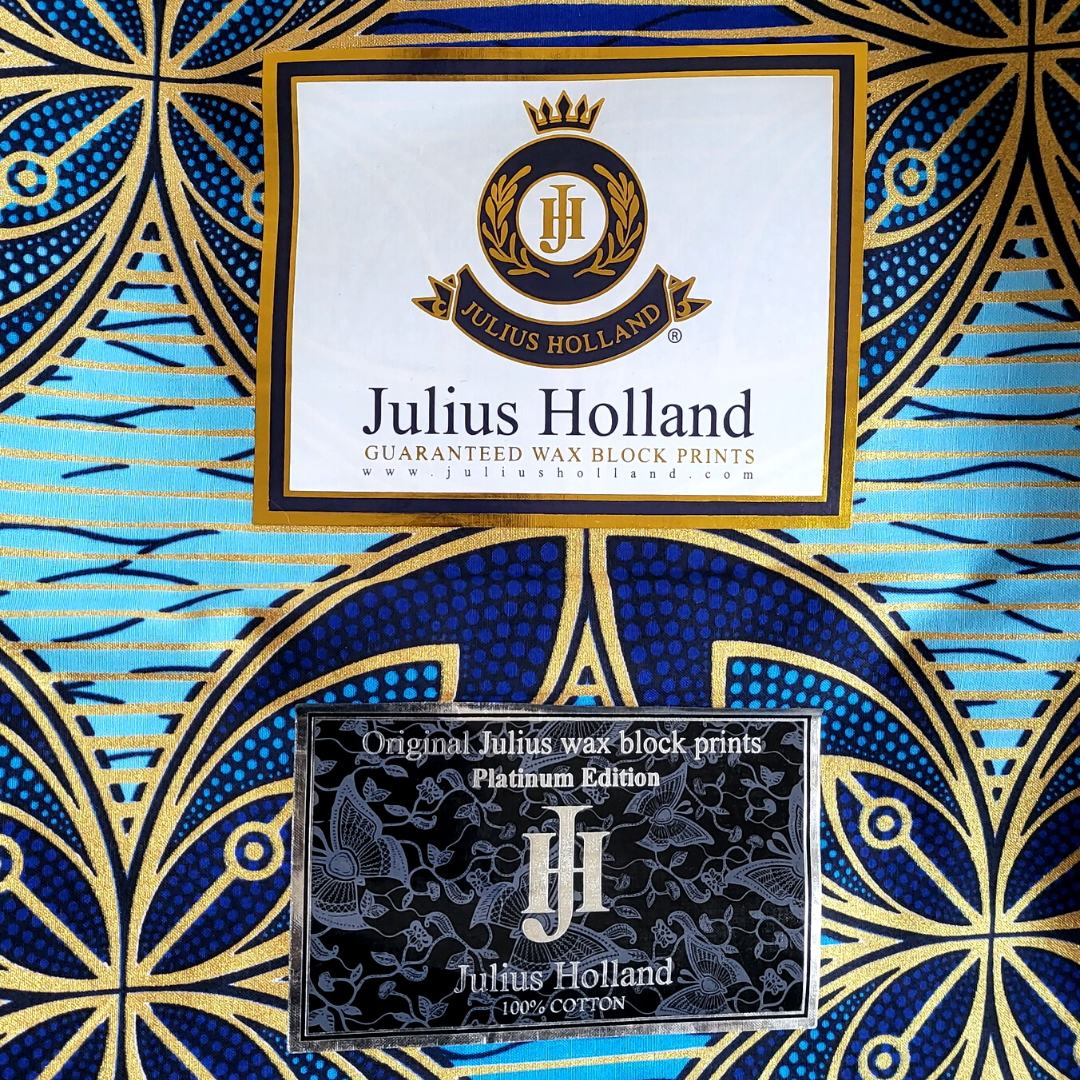 Regal Blue Circles – Julius Holland
