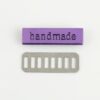 Handmade – Rectangular Tag – Purple