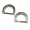 1″ Sleek D-Ring Nickel
