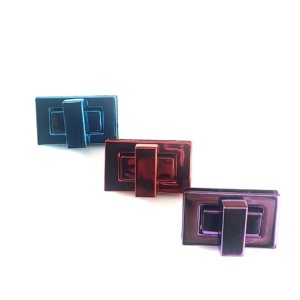 Rectangle Twist Lock - Colored