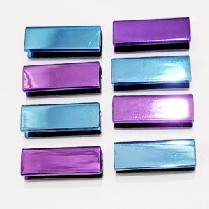 1" Strap Ends - Set of 4 - Colored Finishes