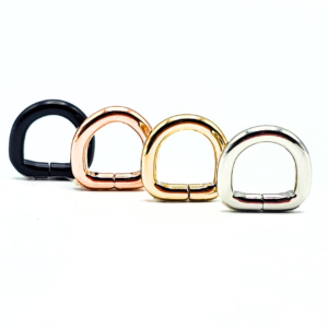 1/2 inch D-rings in various finishes